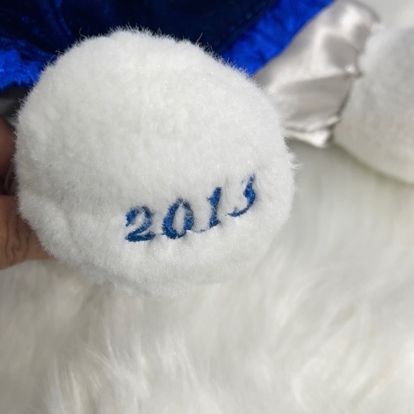 6/$20 ⭐️ Snowflake Teddy Blue Winter Stuffed Toy 2013 13” - Picture 3 of 3